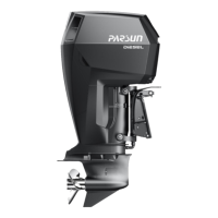Дизельный подвесной лодочный мотор Parsun D200 (200 л.с.) для коммерческого использования