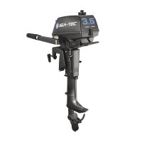 Подвесной двухтактный лодочный мотор SEA-TEC PNT 3.5 л.с.