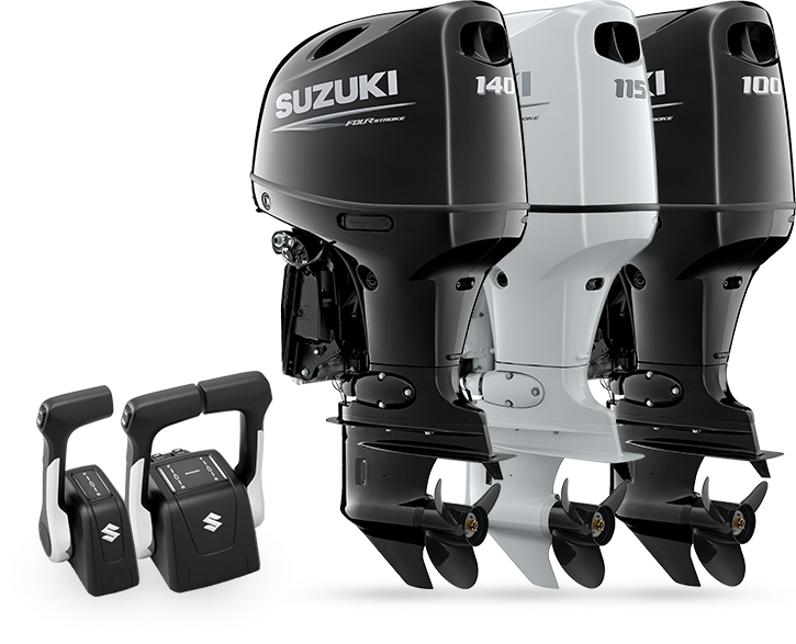 Обновлённые моторы Suzuki DF100C / DF115B / DF140B Обновлённые моторы Suzuki DF100C / DF115B / DF140B