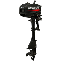 Румпель и встроенный топливный бак лодочного мотора Mercury ME3.3 MH